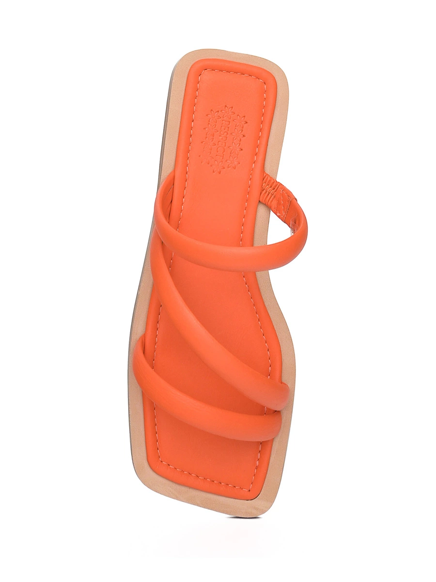 Ярко-оранжевые пантолеты